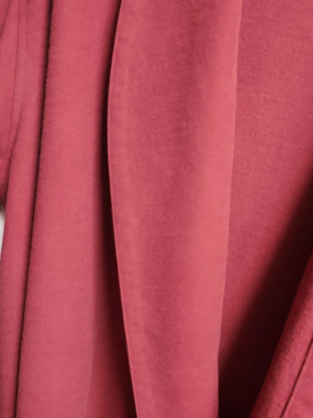 Men's: LL.Bean 3 Pocket Long Robe - Burgundy Brushed Flannel 100% Cotton. XLT